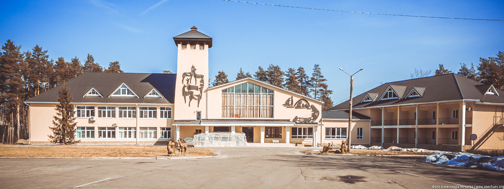 В воронежском заповеднике есть целый городок